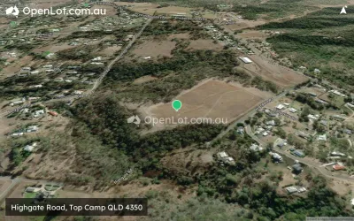Satellite image for  Highgate Road, Top Camp QLD 4350
