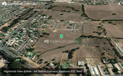 Satellite image for  Highlands View Estate - 64 Delma Crescent, Seymour VIC 3660
