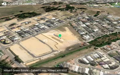 Satellite image for  Hilbert Green Estate - Calvert Loop, Hilbert WA 6112
