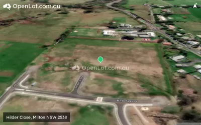 Satellite image for  Hilder Close, Milton NSW 2538