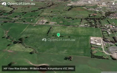Satellite image for  Hill View Rise Estate - 99 Bena Road, Korumburra VIC 3950