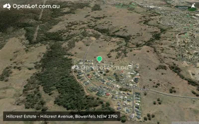Satellite image for  Hillcrest Estate - Hillcrest Avenue, Bowenfels NSW 2790