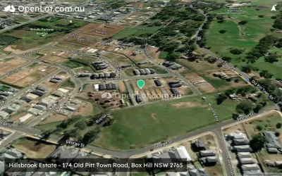 Satellite image for  Hillsbrook Estate - 174 Old Pitt Town Road, Box Hill NSW 2765