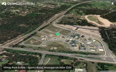 Satellite image for  Hilltop Park Estate - Sparks Road, Woongarrah NSW 2259
