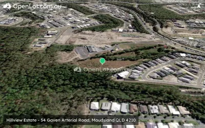 Satellite image for  Hillview Estate - 54 Gaven Arterial Road, Maudsland QLD 4210