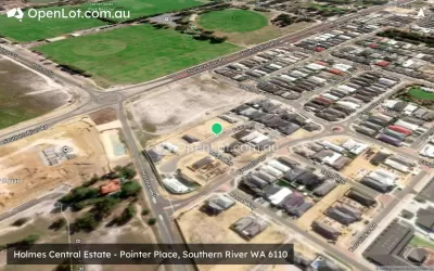 Satellite image for  Holmes Central Estate - Pointer Place, Southern River WA 6110