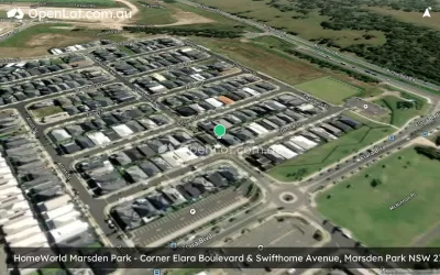 Satellite image for  HomeWorld Marsden Park - Corner Elara Boulevard & Swifthome Avenue, Marsden Park NSW 2765