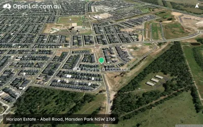 Satellite image for  Horizon Estate - Abell Road, Marsden Park NSW 2765