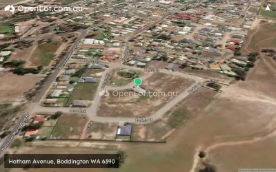 Satellite image for  Hotham Avenue, Boddington WA 6390