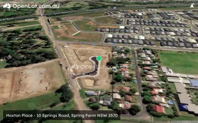Satellite image for  Hoxton Place - 10 Springs Road, Spring Farm NSW 2570