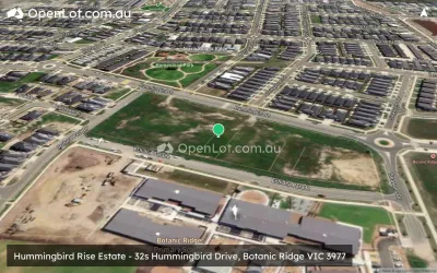 Satellite image for  Hummingbird Rise Estate - 32s Hummingbird Drive, Botanic Ridge VIC 3977