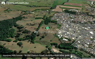 Satellite image for  Hundred Hills Estate - 98 Old Lismore Road, Murwillumbah NSW 2484