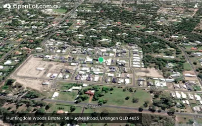 Satellite image for  Huntingdale Woods Estate - 68 Hughes Road, Urangan QLD 4655