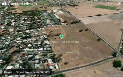 Satellite image for  Illawarra Street, Naracoorte SA 5271