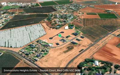 Satellite image for  Immacolata Heights Estate - Joseph Court, Red Cliffs VIC 3496