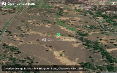 Satellite image for  Inverlea Grange Estate - 349 Bridgman Road, Obanvale NSW 2330