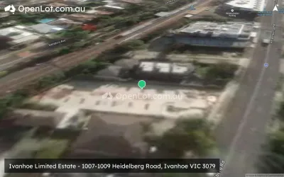 Satellite image for  Ivanhoe Limited Estate - 1007-1009 Heidelberg Road, Ivanhoe VIC 3079