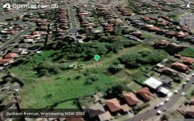 Satellite image for  Jackson Avenue, Warrawong NSW 2502