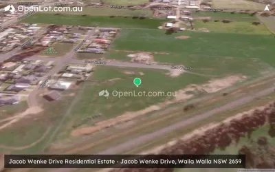 Satellite image for  Jacob Wenke Drive Residential Estate - Jacob Wenke Drive, Walla Walla NSW 2659
