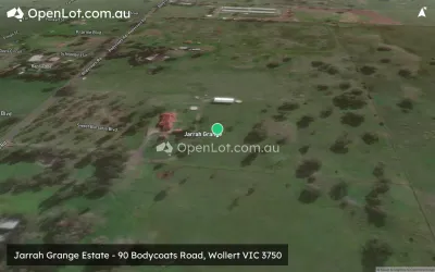 Satellite image for  Jarrah Grange Estate - 90 Bodycoats Road, Wollert VIC 3750