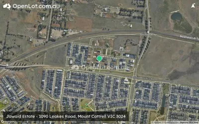 Satellite image for  Jawaid Estate - 1090 Leakes Road, Mount Cottrell VIC 3024