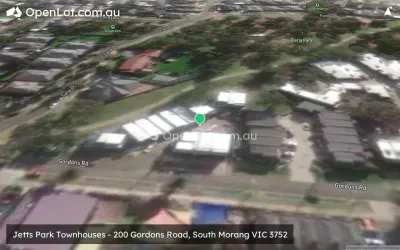Satellite image for  Jetts Park Townhouses - 200 Gordons Road, South Morang VIC 3752