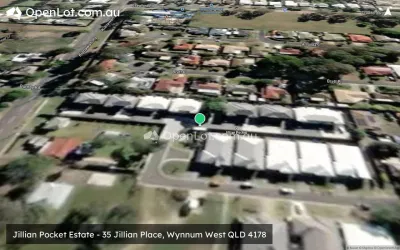 Satellite image for  Jillian Pocket Estate - 35 Jillian Place, Wynnum West QLD 4178