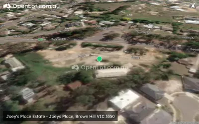 Satellite image for  Joey's Place Estate - Joeys Place, Brown Hill VIC 3350
