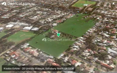 Satellite image for  Kaaba Estate - 20 Uraidla Avenue, Salisbury North SA 5108