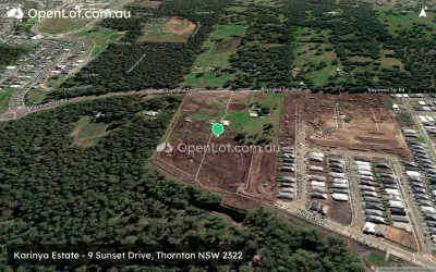 Satellite image for  Karinya Estate - 9 Sunset Drive, Thornton NSW 2322