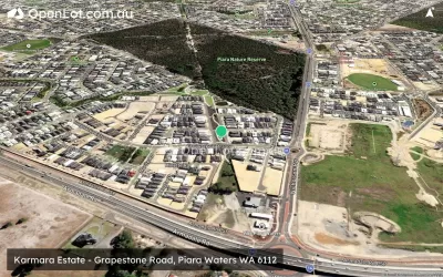 Satellite image for  Karmara Estate - Grapestone Road, Piara Waters WA 6112