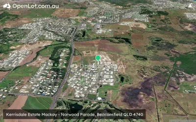 Satellite image for  Kerrisdale Estate Mackay - Norwood Parade, Beaconsfield QLD 4740