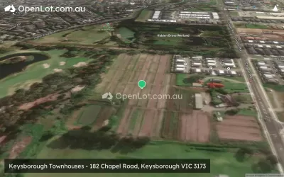 Satellite image for  Keysborough Townhouses - 182 Chapel Road, Keysborough VIC 3173
