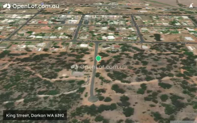 Satellite image for  King Street, Darkan WA 6392