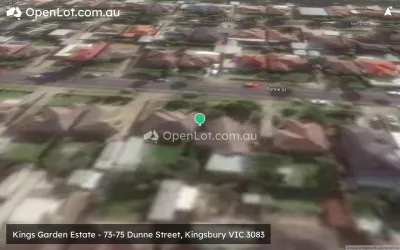 Satellite image for  Kings Garden Estate - 73-75 Dunne Street, Kingsbury VIC 3083