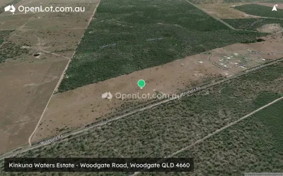 Satellite image for  Kinkuna Waters Estate - Woodgate Road, Woodgate QLD 4660