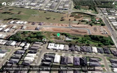 Satellite image for  Kinross Road Estate The Setting - 84-86 Kinross Road, Thornlands QLD 4164