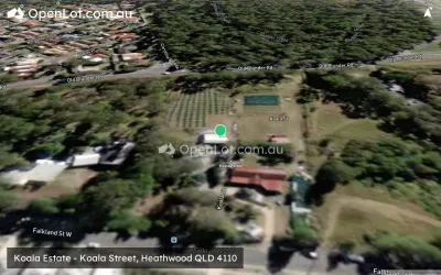 Satellite image for  Koala Estate - Koala Street, Heathwood QLD 4110