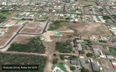 Satellite image for  Kokoda Drive, Robe SA 5276