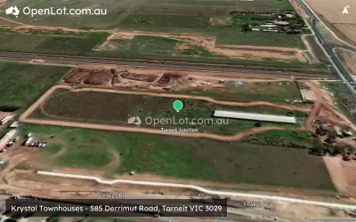Satellite image for  Krystal Townhouses - 585 Derrimut Road, Tarneit VIC 3029