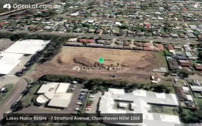 Satellite image for  Lakes Manor Estate - 7 Stratford Avenue, Charmhaven NSW 2263