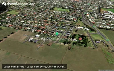 Satellite image for  Lakes Park Estate - Lakes Park Drive, Ob Flat SA 5291