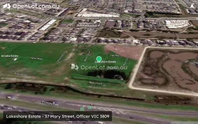 Satellite image for  Lakeshore Estate - 37 Mary Street, Officer VIC 3809