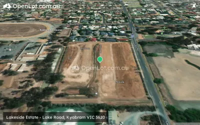 Satellite image for  Lakeside Estate - Lake Road, Kyabram VIC 3620