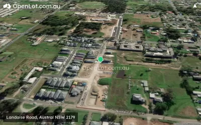 Satellite image for  Landaise Road, Austral NSW 2179