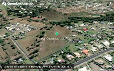 Satellite image for  Langara Rise Estate - 5 Heritage Lane, Southside QLD 4570