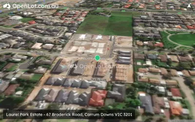 Satellite image for  Laurel Park Estate - 67 Broderick Road, Carrum Downs VIC 3201