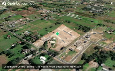 Satellite image for  Leppington Central Estate - 168 Heath Road, Leppington NSW 2179