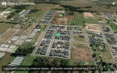 Satellite image for  Leppington Living Cow Pasture Estate - 40 Gurner Avenue, Austral NSW 2179