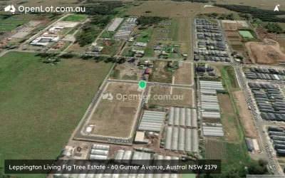 Satellite image for  Leppington Living Fig Tree Estate - 60 Gurner Avenue, Austral NSW 2179